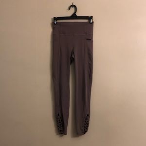 Nanette Lenore Leggings with Woven Detail NWOT